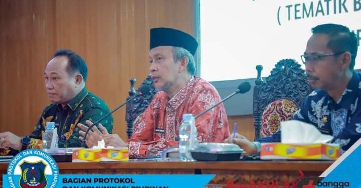 Sekda Tanjab Barat Buka Rakor dan Rekonsiliasi Penertiban Aset/BMD