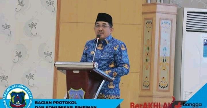 Bupati Buka Secara Resmi Rakor Rembuk Stunting Percepatan Penurunan Stunting Kabupaten Tanjab Barat Tahun 2023