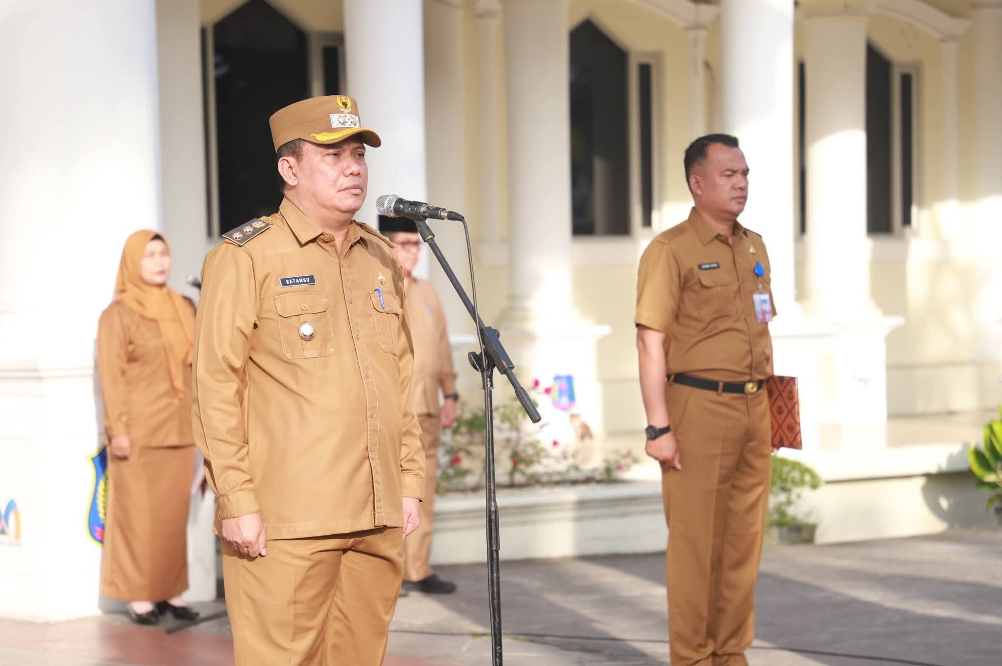 Wabup Pimpin Apel Rutin Pagi di Sekretariat Daerah
