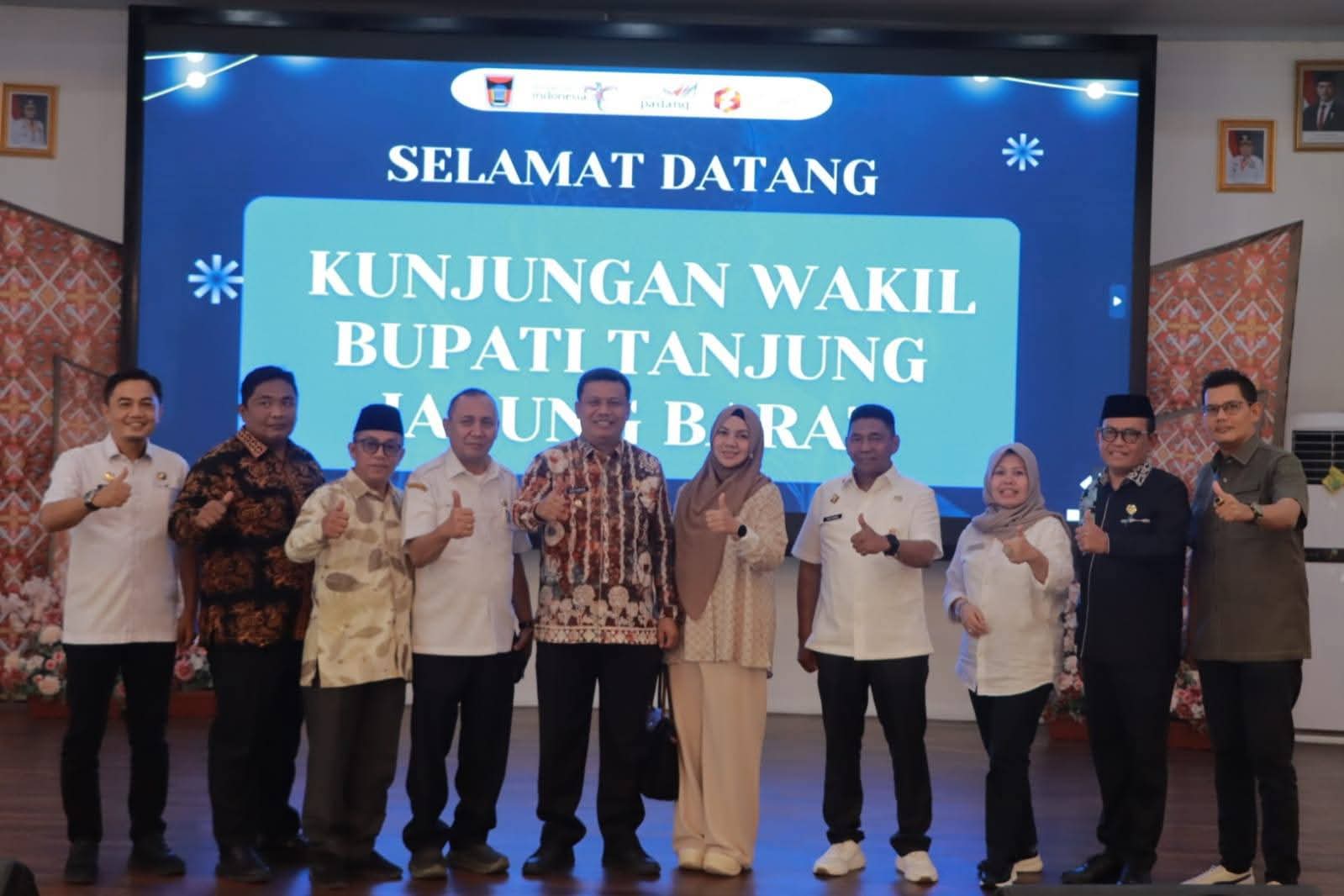 Wujudkan Youth Center Tanjab Barat, Wabup Katamso Tinjau Kesuksesan Pemkot Padang Bangun Pusat Kepemudaan